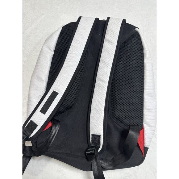 Sprayground White/Black Backpack In Crocodile Embossed Finish Limited Edition - Picture 3 of 6
